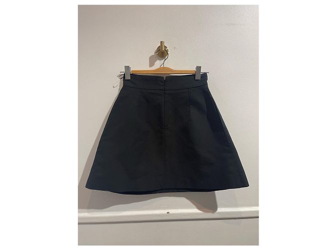 Falda Chloé negra T.38 Negro - vista 3