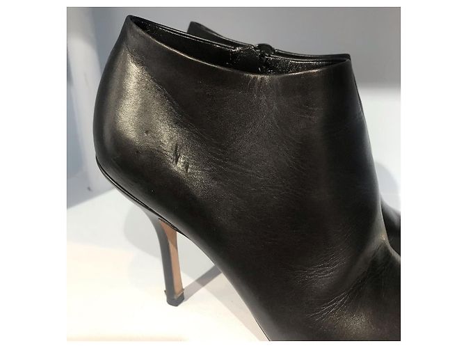 Boots Louis Vuitton T.35 Negro - vista 3
