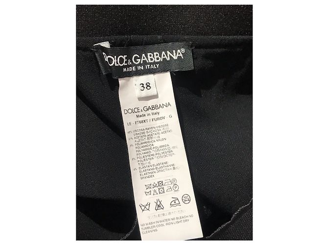 Dolce & Gabbana Hose schwarz T.34 - Ansicht 4