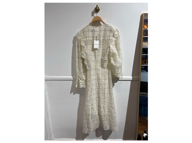 Abito Isabel Marant T.34 Bianco - vista 3