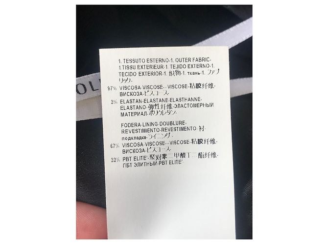 Vestido Versace negro T.38 - vista 7