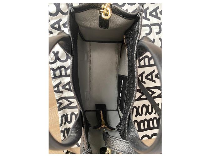 Borsa Marc Jacobs The Tote Bag Mini in pelle nera Nero - vista 2