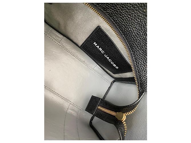 Borsa Marc Jacobs The Tote Bag Mini in pelle nera Nero - vista 4
