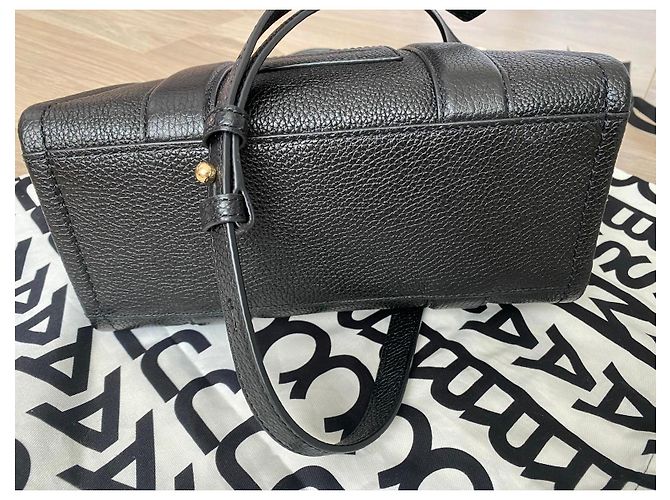 Borsa Marc Jacobs The Tote Bag Mini in pelle nera Nero - vista 7