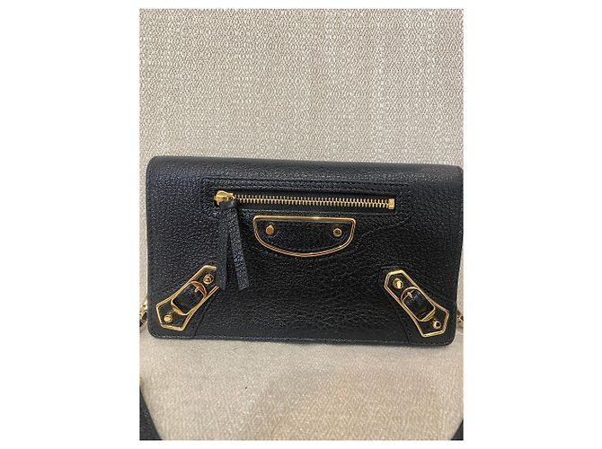 Borsa Balenciaga City Wallet nera NUOVA Nero - vista 2