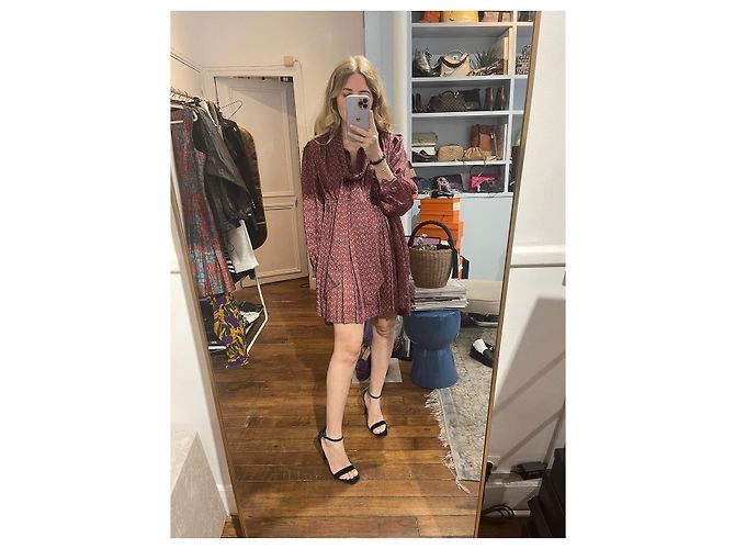Balenciaga Kleid bordeaux T.40 - Ansicht 3