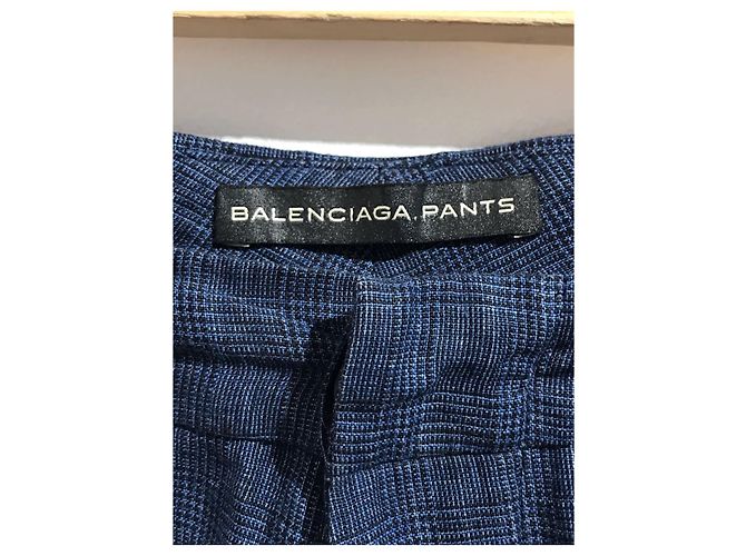 Pantalones Balenciaga azules T.38 - vista 4