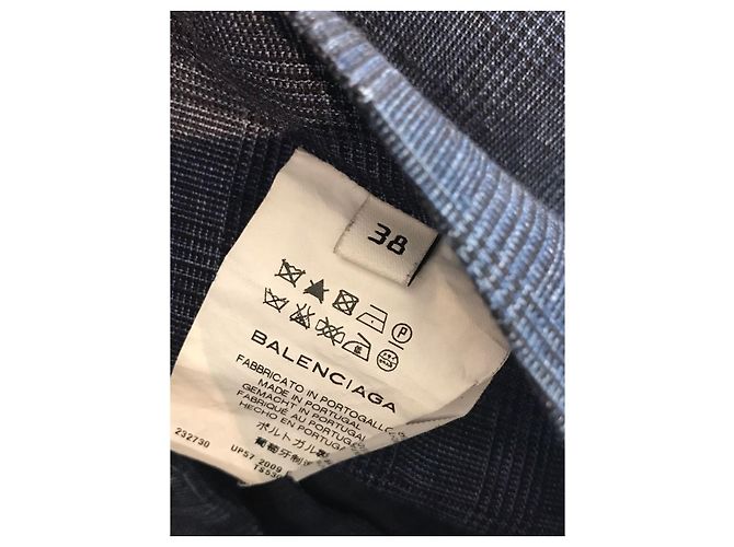 Pantalones Balenciaga azules T.38 - vista 5