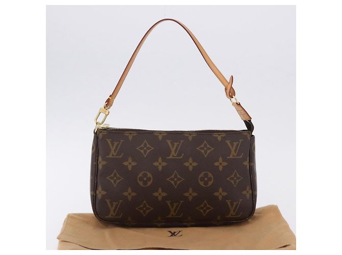 LOUIS VUITTON Monogram Pochette Accessoires Pouch M51980 LV Auth ki6849V Monograma - vista 12