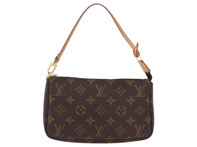 LOUIS VUITTON Monogram Pochette Accessoires Pouch M51980 LV Auth ki6849V Monograma - vista 13