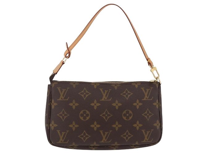 LOUIS VUITTON Monogram Pochette Accessoires Pouch M51980 LV Auth ki6849V Monograma - vista 2