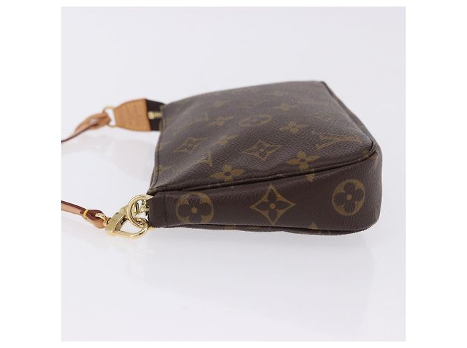 LOUIS VUITTON Monogram Pochette Accessoires Pouch M51980 LV Auth ki6849V Monograma - vista 4
