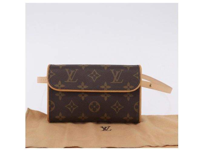 LOUIS VUITTON Monogram Pochette Florentine Waist Bag M51855 LV Auth 203670V Monogramma - vista 12
