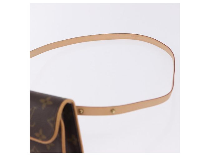LOUIS VUITTON Monogram Pochette Florentine Waist Bag M51855 LV Auth 203670V Monogramma - vista 14