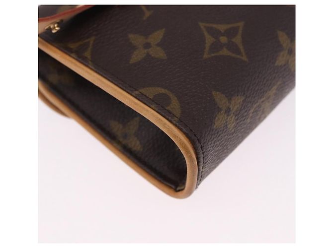 LOUIS VUITTON Monogram Pochette Florentine Waist Bag M51855 LV Auth 203670V Monogramma - vista 17