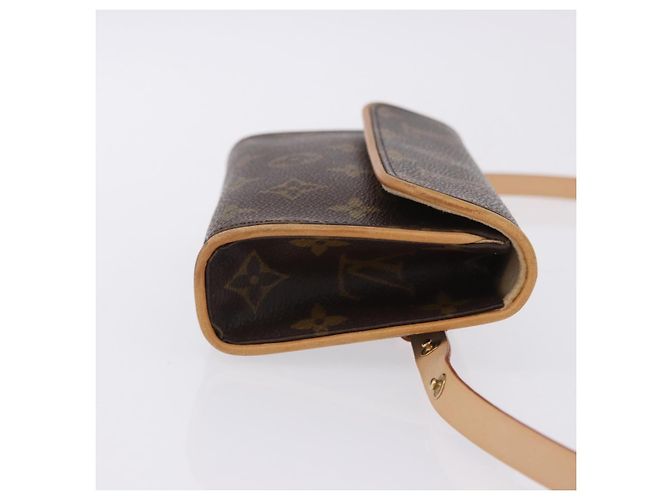 LOUIS VUITTON Monogram Pochette Florentine Waist Bag M51855 LV Auth 203670V Monogramma - vista 3