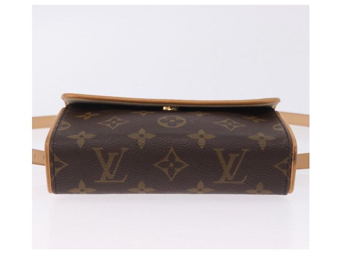 LOUIS VUITTON Monogram Pochette Florentine Waist Bag M51855 LV Auth 203670V Monogramma - vista 5