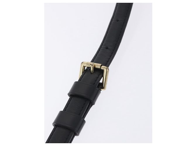 LOUIS VUITTON Epi Capuchin Schultertasche Schwarz M52342 LV Auth 202821 - Ansicht 16