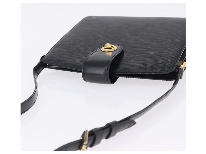 LOUIS VUITTON Epi Capuchin Schultertasche Schwarz M52342 LV Auth 202821 - Ansicht 7