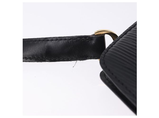 LOUIS VUITTON Epi Capuchin Schultertasche Schwarz M52342 LV Auth 202821 - Ansicht 9