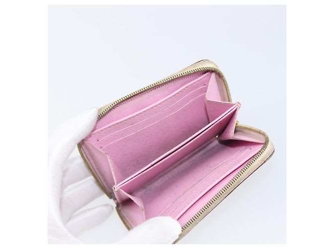 LOUIS VUITTON Monogram Multicolor Zippy Coin Purse White M93741 LV Auth 201382 Bianco - vista 10