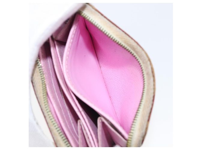 LOUIS VUITTON Monogram Multicolor Zippy Coin Purse White M93741 LV Auth 201382 Bianco - vista 22