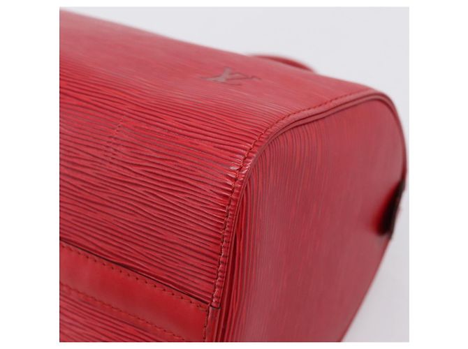 Borsa a mano LOUIS VUITTON Epi Speedy 25 Castilian Red M43017 LV Auth BA15812V Rosso - vista 15