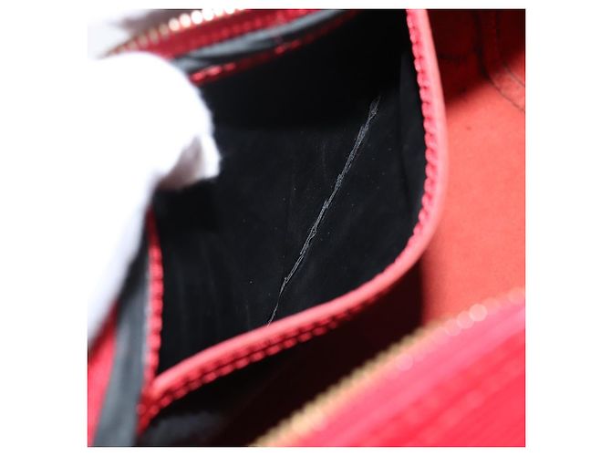 Borsa a mano LOUIS VUITTON Epi Speedy 25 Castilian Red M43017 LV Auth BA15812V Rosso - vista 20