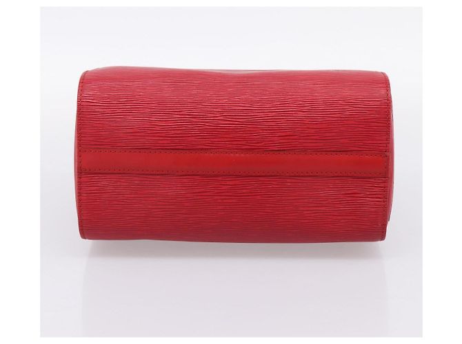 Borsa a mano LOUIS VUITTON Epi Speedy 25 Castilian Red M43017 LV Auth BA15812V Rosso - vista 5
