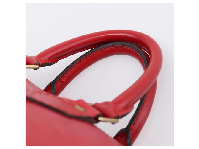 Borsa a mano LOUIS VUITTON Epi Speedy 25 Castilian Red M43017 LV Auth BA15812V Rosso - vista 8