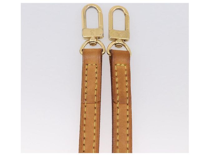 LOUIS VUITTON Tracolla in pelle Nume 50.4'' Beige LV Auth 204021V - vista 6