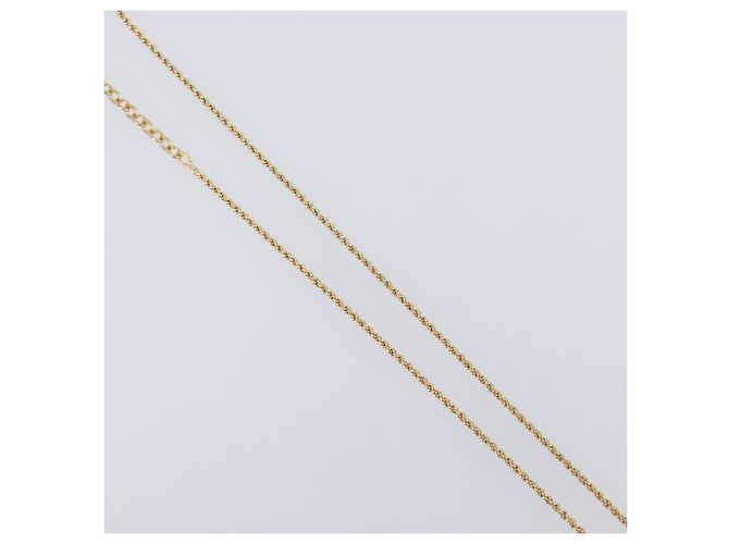 Collana Christian Dior metallo set da 3 Oro Auth SW2804 D'oro - vista 10
