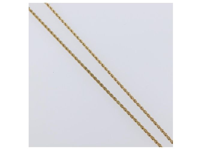 Collana Christian Dior metallo set da 3 Oro Auth SW2804 D'oro - vista 15