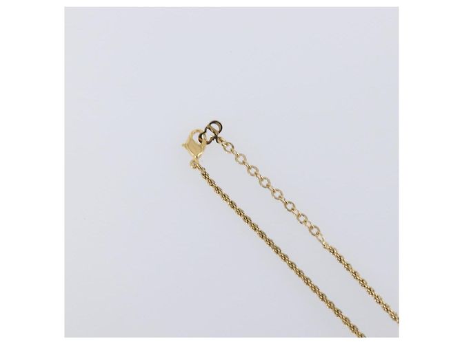 Collana Christian Dior metallo set da 3 Oro Auth SW2804 D'oro - vista 16
