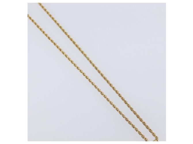 Collana Christian Dior metallo set da 3 Oro Auth SW2804 D'oro - vista 19
