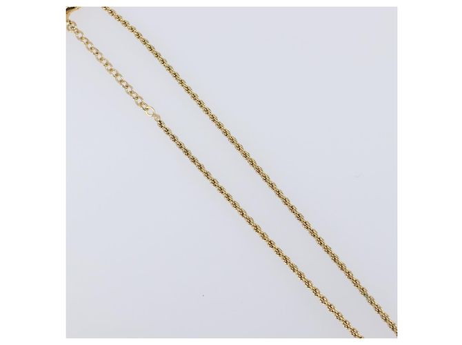 Collana Christian Dior metallo set da 3 Oro Auth SW2804 D'oro - vista 20