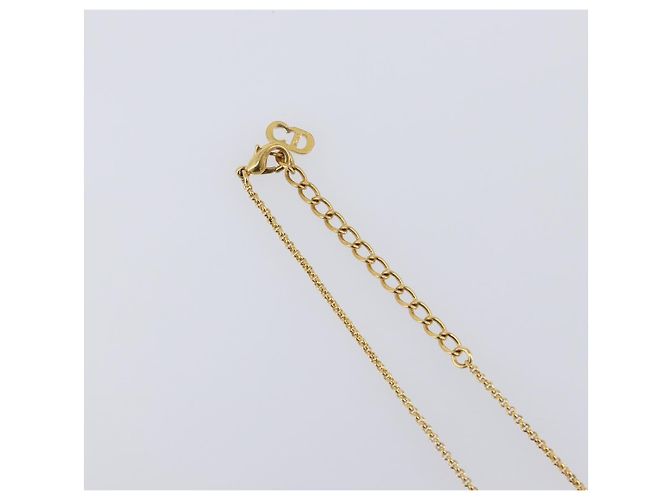 Collana Christian Dior metallo set da 3 Oro Auth SW2804 D'oro - vista 26