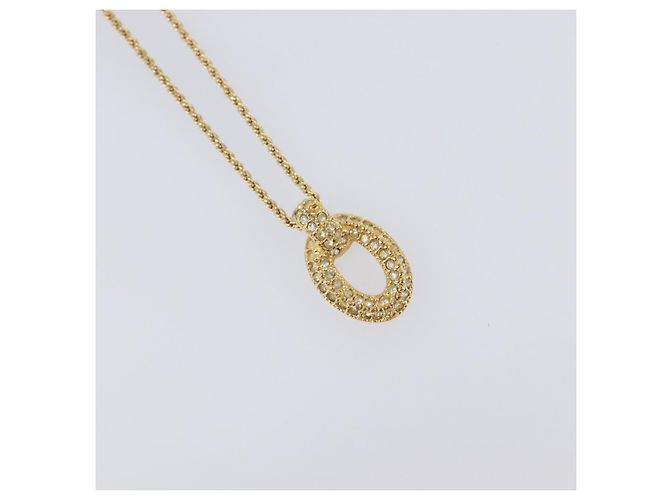 Collana Christian Dior metallo set da 3 Oro Auth SW2804 D'oro - vista 3