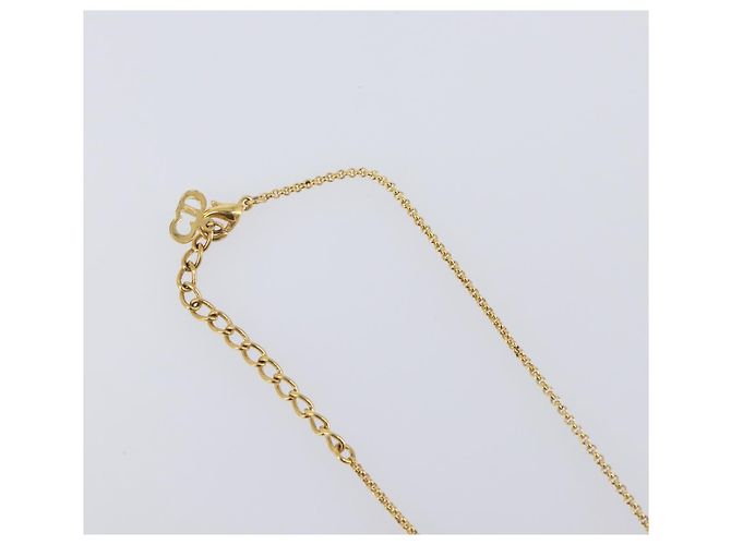 Collana Christian Dior metallo set da 3 Oro Auth SW2804 D'oro - vista 31