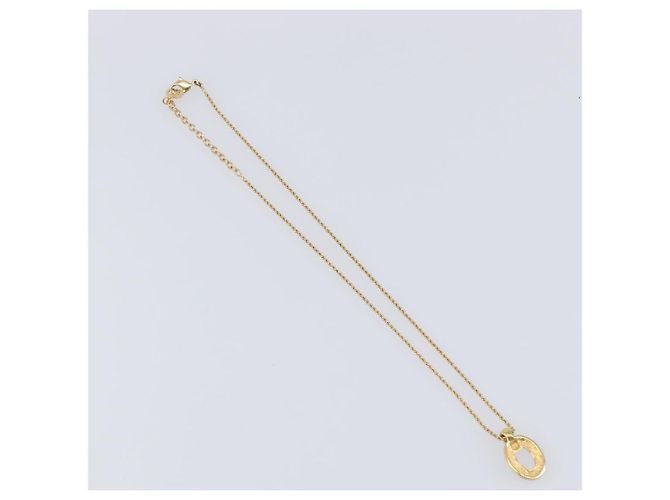 Collana Christian Dior metallo set da 3 Oro Auth SW2804 D'oro - vista 7