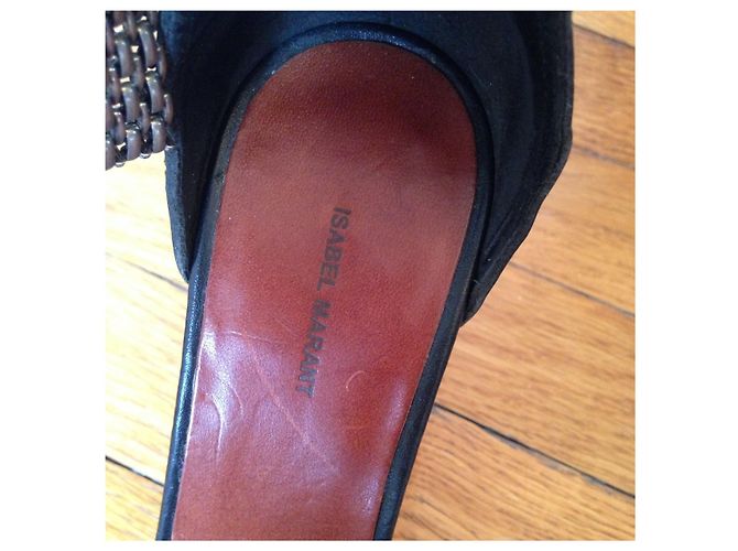 Isabel Marant Rea Sandalen Schwarz T.37 - Ansicht 6