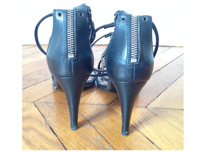 Isabel Marant Rea Sandalen Schwarz T.37 - Ansicht 7