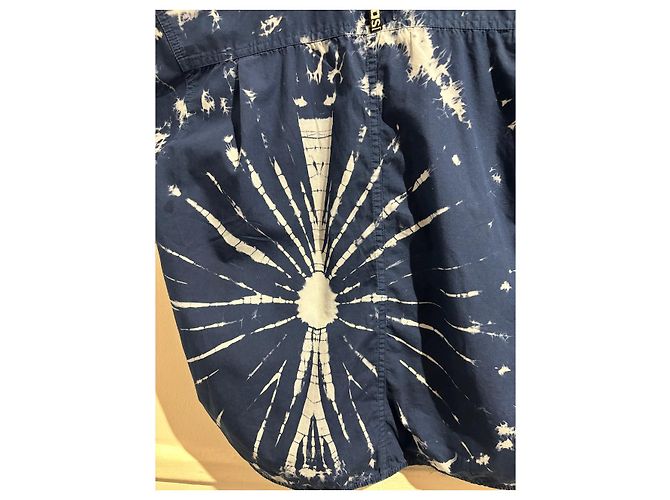 Camicia Proenza Schouler tie & dye T.XS Blu - vista 6