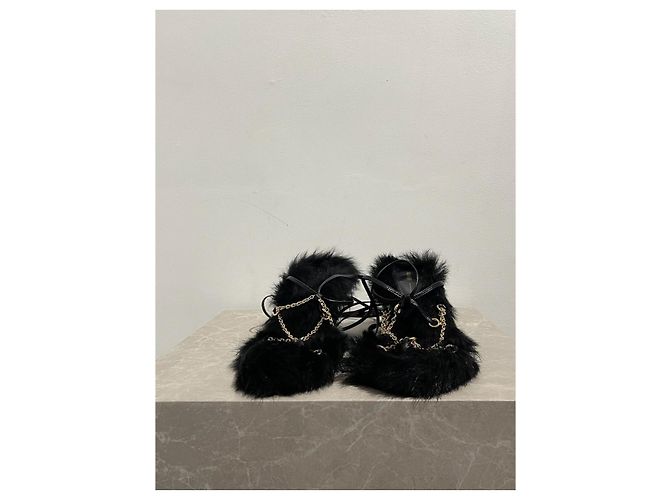 Sandali Khaite neri T.37,5 Nero - vista 3