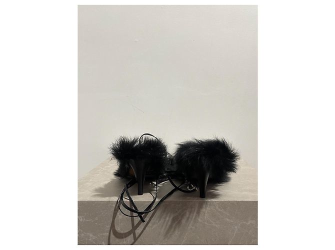Sandali Khaite neri T.37,5 Nero - vista 4