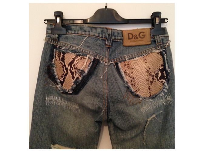 Jeans Dolce & Gabbana T.34 Blau - Ansicht 4