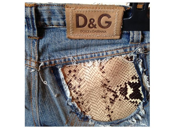 Jeans Dolce & Gabbana T.34 Blau - Ansicht 5
