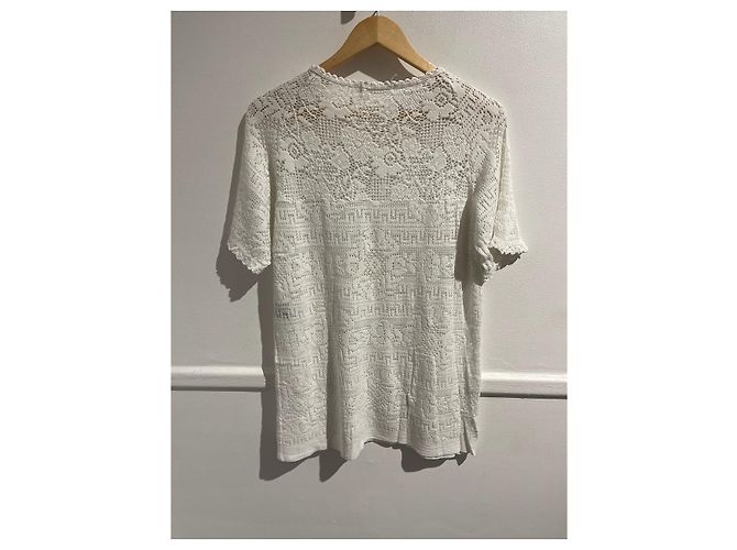 Isabel Marant Etoile Camiseta Isabel Marant blanca T.38 Blanco - vista 3