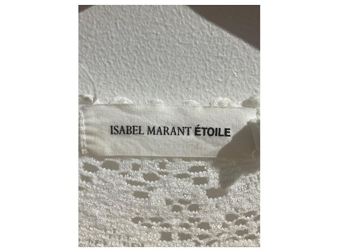 Isabel Marant Etoile Camiseta Isabel Marant blanca T.38 Blanco - vista 5