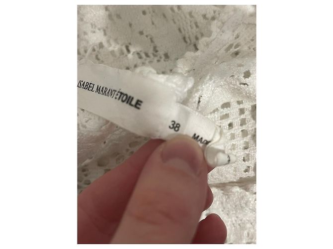 Isabel Marant Etoile Camiseta Isabel Marant blanca T.38 Blanco - vista 6